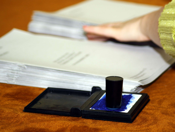 Proces Verbal de completare a biroului electoral de Circumscripție Nr. 12 cu reprezentanții partidelor politice.